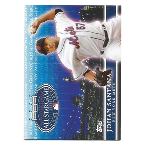 JOHAN SANTANA 2008 TOPPS ALL-STAR FANFEST #8