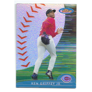 KEN GRIFFEY JR. 2000 TOPPS FINEST ACTION REFRACTOR #146