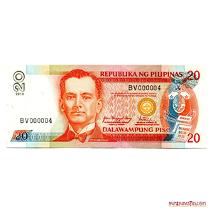 FILIPINAS, 20 PISO 2010