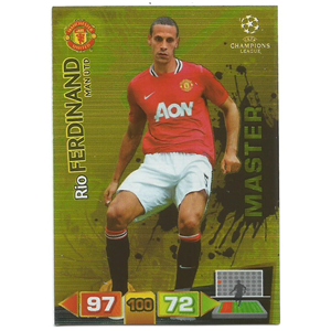 RIO FERDINAND 2011-12 ADRENALYN XL UCL MASTER