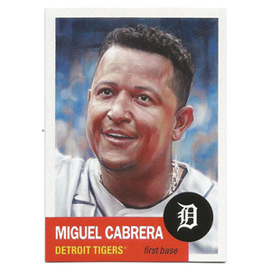 MIGUEL CABRERA 2021 TOPPS LIVING SET ONLINE EXCLUSIVE #446