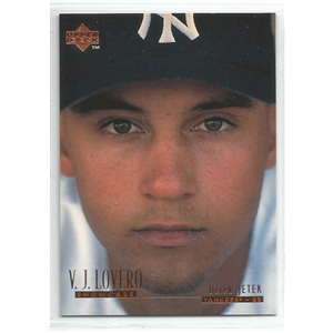 DEREK JETER 1996 UPPER DECK V.J. LOVERO SHOWCASE #VJ3