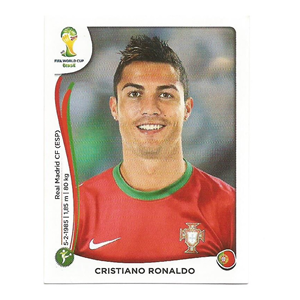 CRISTIANO RONALDO 2014 PANINI FIFA WORLD CUP BRAZIL ALBUM STICKERS #523