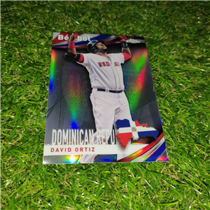 DAVID ORTIZ REFRACTOR TOPPS CHROME 2019 BÉISBOL