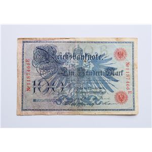 ALEMANIA IMPERIO ALEMÁN 100 MARCOS DE 1908