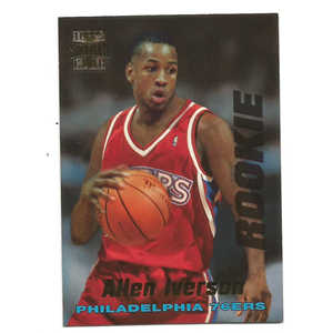 ALLEN IVERSON 1996-97 TOPPS STADIUM CLUB ROOKIES SERIES 1 #R1