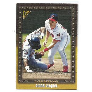 OMAR VIZQUEL 1998 TOPPS GALLERY PROOFS #GP 114 EXHIBITIONS /125