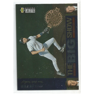 DEREK JETER 1997 UPPER DECK COLLECTORS CHOICE THE BIG SHOW WORLD HEADQUARTERS EDITION #34