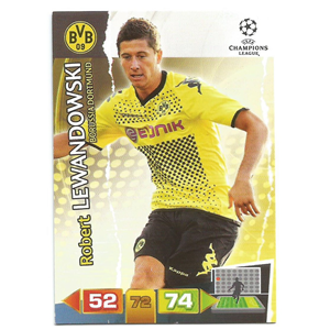 ROBERT LEWANDOWSKI 2011-12 PANINI ADRENALYN XL UEFA CHAMPIONS LEAGUE #_ROLE