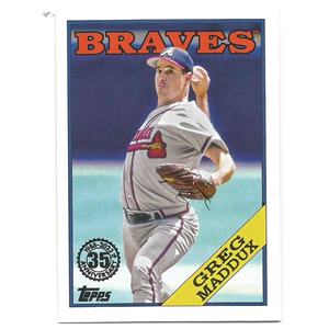GREG MADDUX 2023 TOPPS SERIES 1 1988 TOPPS BASEBALL #T88-57
