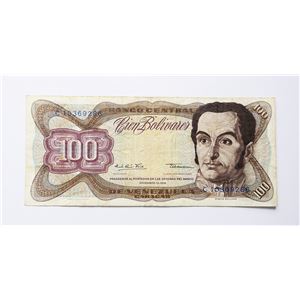 VENEZUELA BILLETE DE BS.100  SERIE C-8
