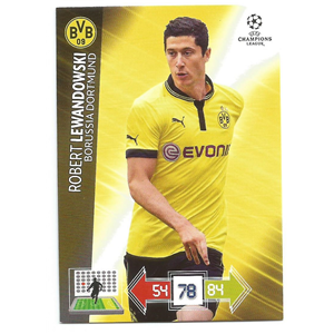 ROBERT LEWANDOWSKI 2012-13 PANINI ADRENALYN XL UEFA CHAMPIONS LEAGUE #_ROLE