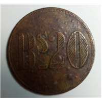 20 BOLIVARES 1916