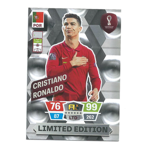 CRISTIANO RONALDO 2022 PANINI ADRENALYN XL FIFA WORLD CUP QATAR 2022 XXL LIMITED EDITION