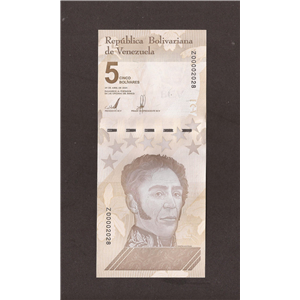 REPOSICIÓN. BSD 5 ABRIL 29 2021. BOLÍVARES DIGITALES. SERIAL Z00002028. VENEZUELA