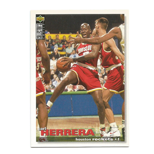 CARL HERRERA 1995-96 UPPER DECK COLLECTORS CHOICE #68