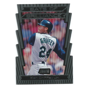 KEN GRIFFEY JR. 2000 TOPPS STADIUM CLUB BATS OF BRILLIANCE DIE-CUT #BB5