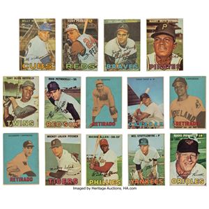 VENEZUELA COLECCIÓN DE TARJETAS DE BÉISBOL TOPPS VENEZUELA 1967 (57)