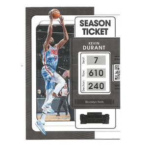 KEVIN DURANT 2021-22 PANINI CONTENDERS #84
