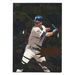 KEN GRIFFEY JR. 1998 METAL UNIVERSE DIAMOND HEROES #1DH