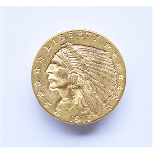 USA 2½ DÓLARES INDIO 1915 DE ALTA CALIDAD