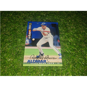 ROBERTO ALOMAR SILVER SIGNATURE UPPER DECK SPECIAL EDITION 1995