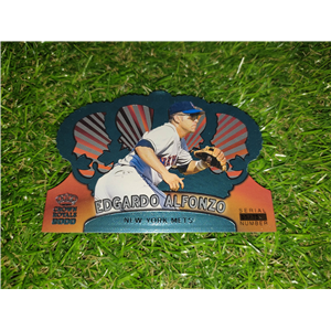 EDGARDO ALFONZO NUMERADA DE 75 PACIFIC CROWN ROYALE 2000 BLUE DIE CUT