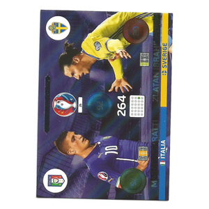 ZLATAN IBRAHIMOVIC MARCO VERRATTI 2016 PANINI ADRENALYN XL UEFA EURO 2016 #26 FRIENDS AND FOE
