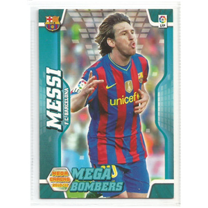 LIONEL MESSI 2010-11 PANINI MEGACRACKS MGK LA LIGA MEGA BOMBERS #397