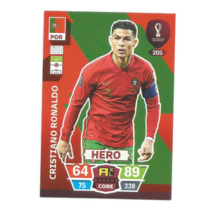 CRISTIANO RONALDO 2022 PANINI ADRENALYN XL FIFA WORLD CUP QATAR 2022 #205
