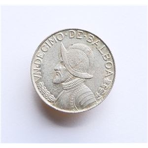 PANAMÁ. DÉCIMO DE BALBOA DE PLATA DE 1962