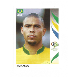 RONALDO 2006 PANINI WORLD CUP ALBUM STICKERS #396
